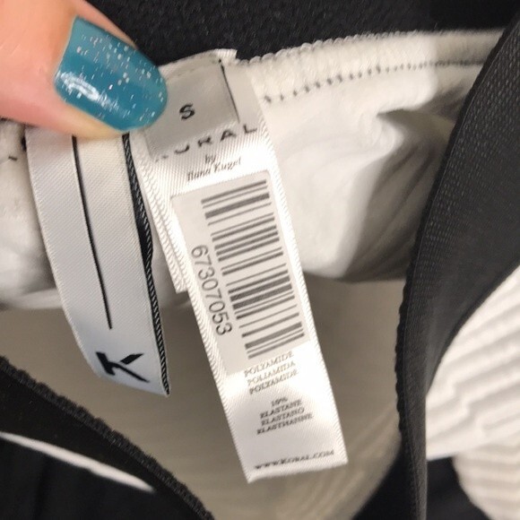 Koral Envy Mid Rise Textured Leggings size small gym working out walking - Picture 10 of 11